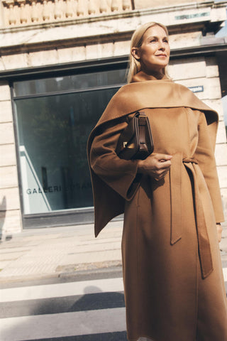 THE CURATED - The Tailored Coat - Camel