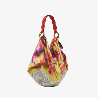 INOUI - Leather Belt Handle - Braid Red