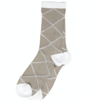 Pico Copenhagen - Diamond Socks - Taupe