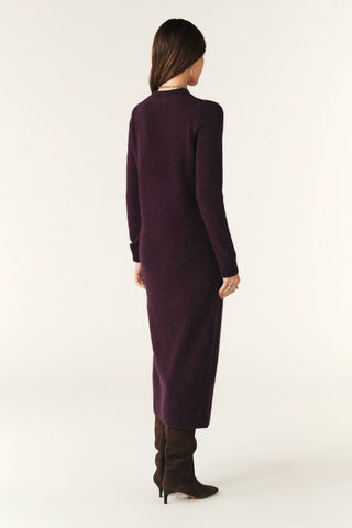 BA&SH - Doree Dress - Aubergine