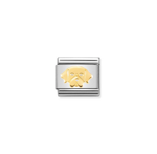 Nomination - Link SYMBOLS 18k Gold GOLDEN RETRIEVER