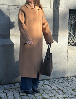 THE CURATED - The Tailored Coat - Camel