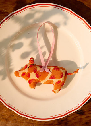 SISSEL EDELBO - Peggy Silk Ornament - Warm Heart