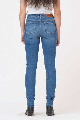 TOMORROW - Dylan MW Skinny Wash Sintra - Denim Blue