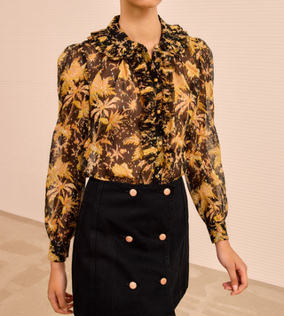 ULLA JOHNSON - Nina Blouse - Forsythia