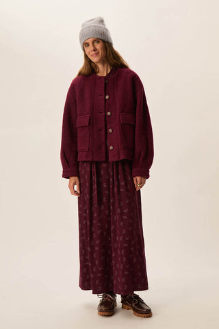 DES PETITS HAUTS - Isadora Jacket - Griotte