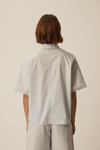 DES PETITS HAUTS - Rebeka Shirt - Celeste
