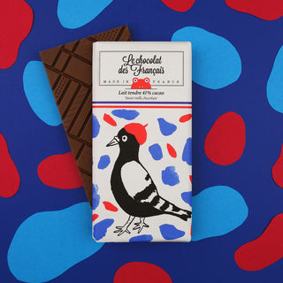 Le Chocolat des Francais - Oiseau - Organic Chocolat 80g