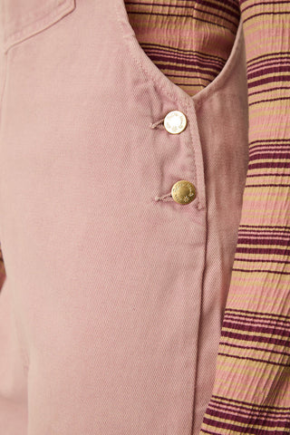 DES PETITS HAUTS - Laricia Combi Pantalon - Rose