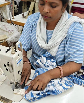 SISSEL EDELBO - Juliane Top - Blue Stripes