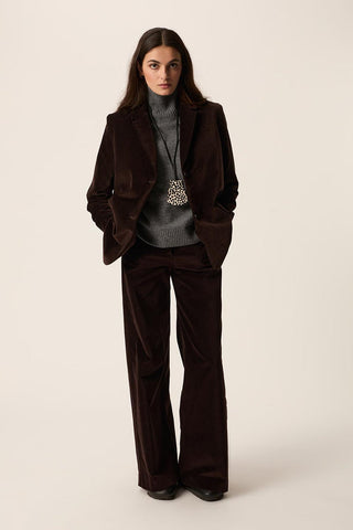 DES PETITS HAUTS - Ephyre Pantalon - Coffee