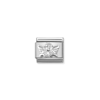 Nomination - Link SYMBOLS 925 sterling silver, Cubic zirconia ANGEL