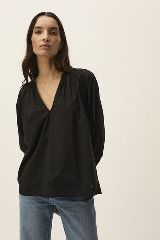 DES PETITS HAUTS - Tiala Blouse - Noir