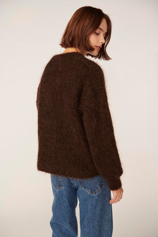 DES PETITS HAUTS - Burma Sweater - Coffee
