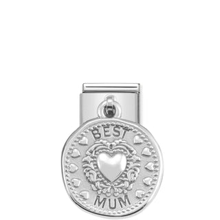 Nomination - Link CHARMS WISHES 925 sterling silver PENDANT BEST MUM