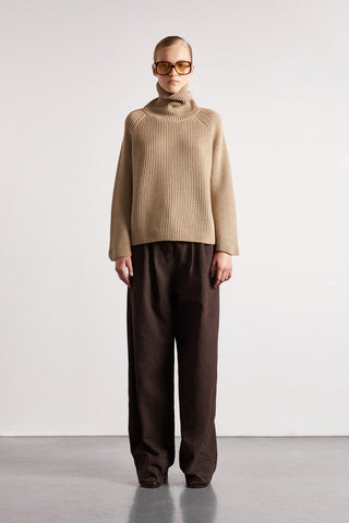 MARK TAN - Karlotta Sweater - Camel