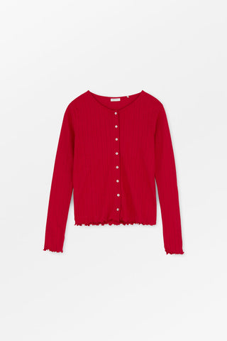 SKALL - Edie Cardigan - Aurora Red