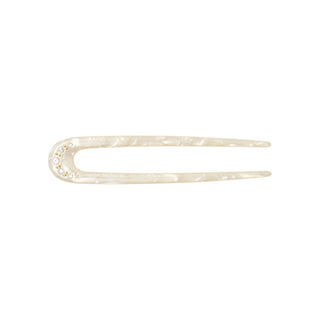 Pico Copenhagen - Sunny Crystal Hair Pin - Cream MOP