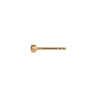 STINE A - Big Dot Earring - Gold