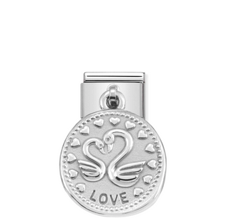 Nomination - Link CHARMS WISHES 925 sterling silver LOVE