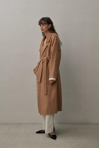 THE CURATED - The London Coat - Camel