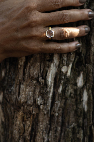 SHANSHAN PARIS - Manil Ring - Strawberry Quartz