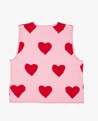 SISSEL EDELBO - Honey Vest - Red Heart