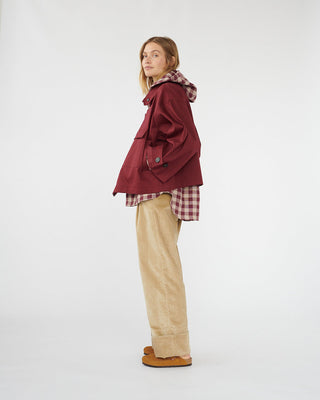 AF Agger - Water Resistant Jacket - Burgundy