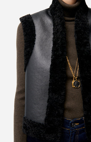 VANESSA BRUNO - Daman Vest - Black