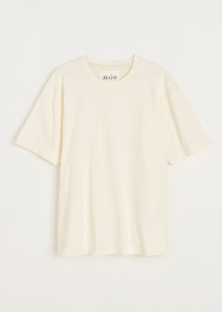 AIAYU - Lui Circular Tee - Pure Ecru