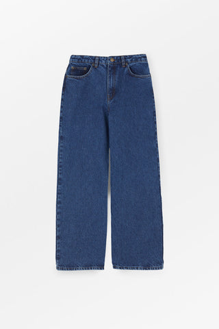 SKALL - Willow Wide Jeans - Mid Blue