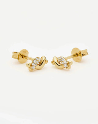 MISSOMA - Molten Snow Stud Earrings