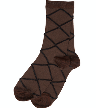 Pico Copenhagen - Diamond Socks - Mocca