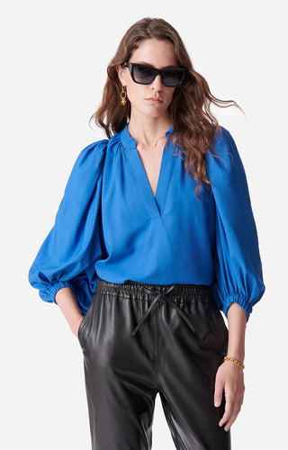 VANESSA BRUNO - Bell Blouse - Blue