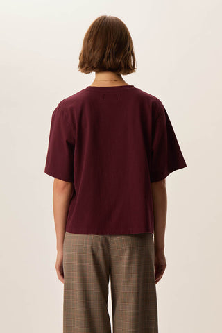 DES PETITS HAUTS - Jerry Tee-Shirt - Griotte