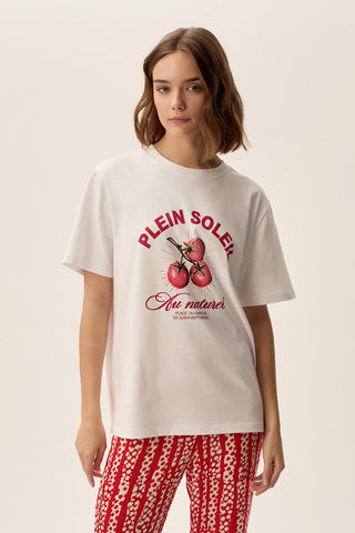 DES PETITS HAUTS - Jerem Tee-Shirt - Ecru