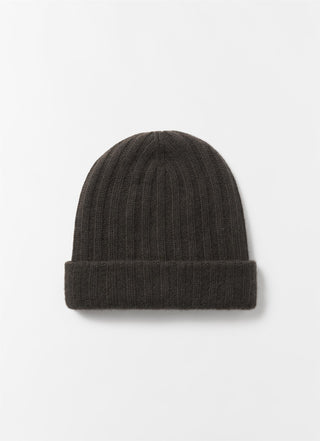 ALMADA LABEL - Roe Cashmere Beanie - Chocolate