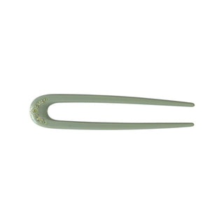 Pico Copenhagen - Sunny Crystal Hair Pin - Cool Sage