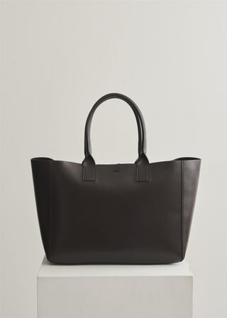 Koné - Large Filippo Bag - Vitello Dark Brown