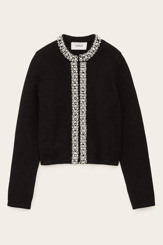 BA&SH - Louna Cardigan - Noir