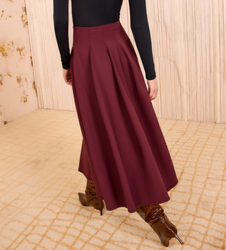 ULLA JOHNSON - Rea Skirt - Mahogany