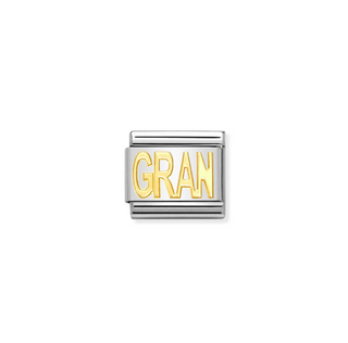 Nomination - Link CLASSIC WRITINGS 18k gold GRAN