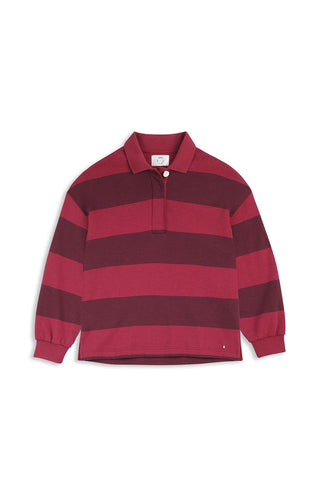 DES PETITS HAUTS - Juliana Sweatshirt - Ruby/Griotte
