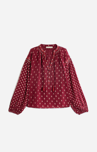 VANESSA BRUNO - Grazia Blouse - Prune