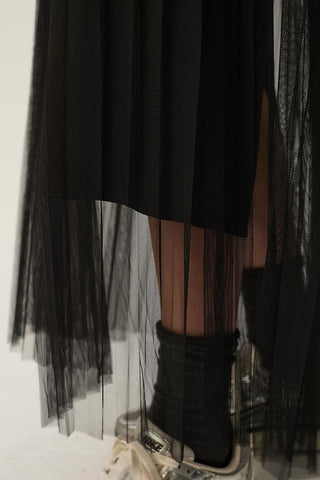 DES PETITS HAUTS - Tempo Skirt - Noir