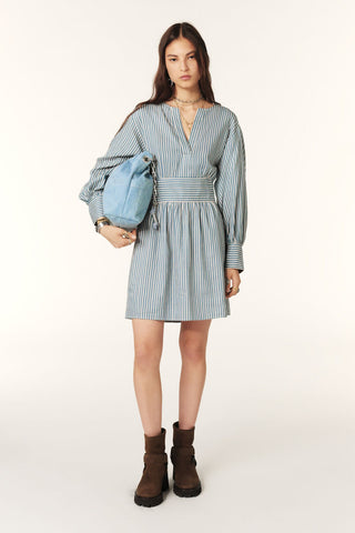 BA&SH - Haris Dress - Blue