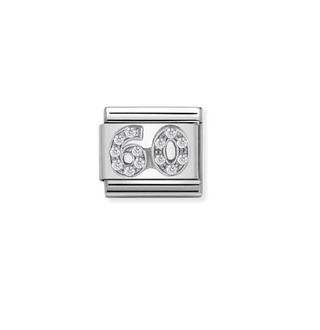 Nomination - Link SYMBOLS 925 sterling silver and cubic zirconia 60