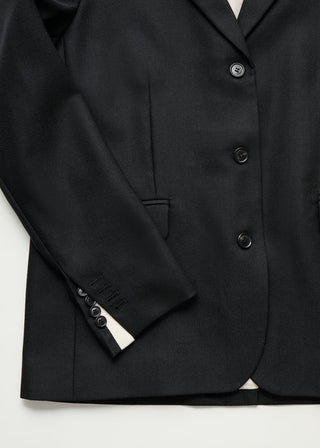 AIAYU - Mason Jacket Wool - Black