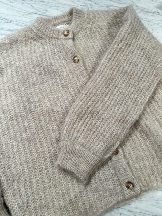 DES PETITS HAUTS - Alma Cardigan - Latte