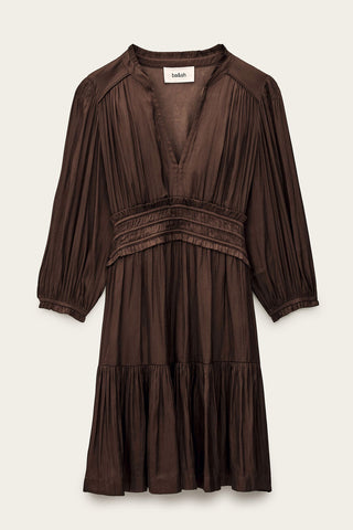 BA&SH - Cyriala Dress - Chocolat